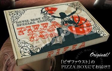 La coleccionista de Devil May Cry 4 llega en una caja de pizza
