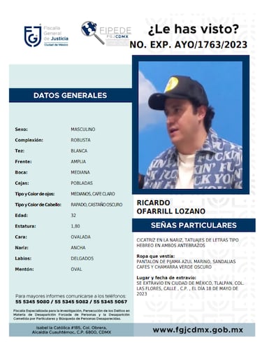 Reportan a Ricardo O’Farrill como desaparecido: qué pasó y últimas noticias 