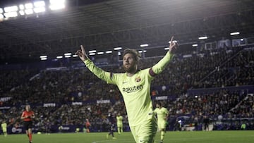 16/12/18
LIGA SANTANDER JORNADA 16
LEVANTE UD
FC BARCELONA
GOL
LEO MESSI