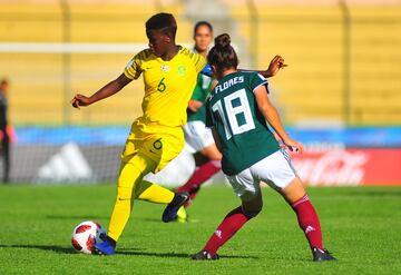 Las seleccionadas tricolores Sub-17 tuvieron su primer partido de Copa del Mundo Sub-17 ante Sudáfrica y terminaron por repartir puntos al empatar por marcador 0-0.