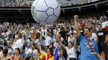 Los 80.000 madridistas vibraron con el gol de Ramos y tocaron el cielo con los de Bale, Marcelo y Cristiano.