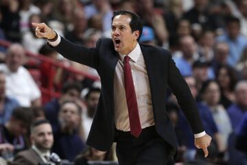 Coach de Heat de la NBA. Ingresos: $8.5 millones de dólares.