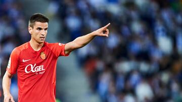 SAN SEBASTIAN, SPAIN - OCTOBER 16: Inigo Ruiz de Galarreta of RCD Mallorca reacts during the LaLiga Santander match between Real Sociedad and RCD Mallorca at Reale Arena on October 16, 2021 in San Sebastian, Spain. (Photo by Juan Manuel Serrano Arce/Getty Images)
PUBLICADA 01/10/22 NA MA15 1COL
