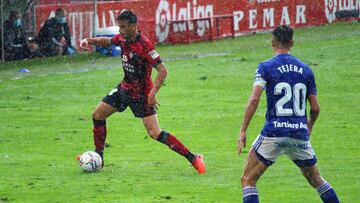 Javi Mu&ntilde;oz debut&oacute; frente al Oviedo