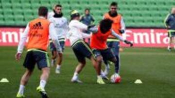 Entrenamiento del Real Madrid