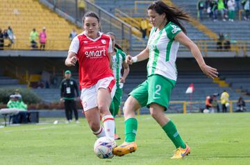 Con gol de Lorena Bedoya y doblete de Estefanía González, Atlético Nacional venció 3-2 a Santa Fe y accede a la final de la Liga Águila Femenina.