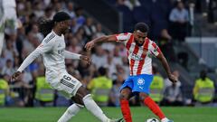 Girona y Atlético celebran a Lemar