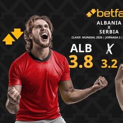 Albania vs. Serbia: horario, dónde ver, pronósticos y clasificación