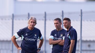 Joaquín, junto a Pellegrini y Ramón Planes.