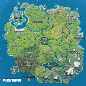 Todas las ubicaciones de helicópteros Choppa del mapa
