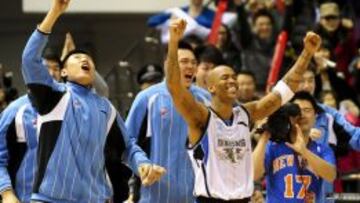 Stephon Marbury, con los Beijin Ducks.