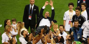 Las cinco Champions de Zidane