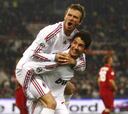 Roma y Milán empatan en el debut de Beckham