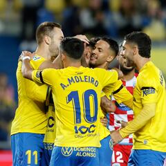 Las Palmas democratiza su ataque