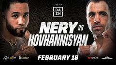 Luis Nery vs Azat Hovhannisyan: horario, TV y dónde ver la pelea de boxeo en vivo online