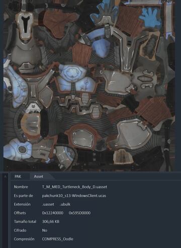 Los archivos relativos a La Fundación dentro de Fortnite tienen el nombre en clave "TurtleNeck"