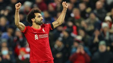 Salah resolves Liverpool's tense battle with Gerrard's Aston Villa