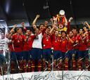 España reina en las Eurocopas