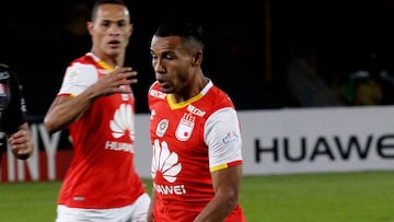 Wilson Morelo, goleador de Santa Fe con 4 anotaciones