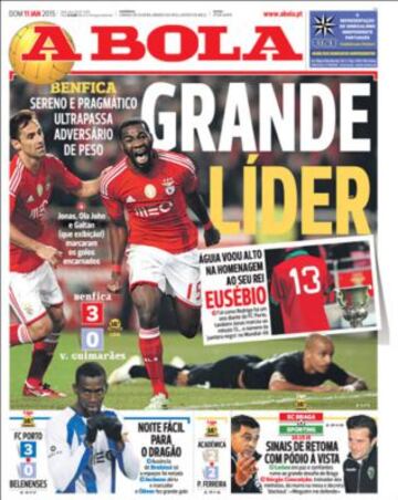 Portadas de la prensa deportiva