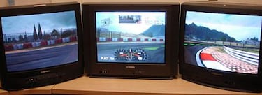 Forza Motorsport, a triple (o cuádruple) pantalla