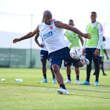 Colombia entrena en campo antes de enfrentar a Arabia Saudita