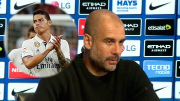 Guiño de Guardiola a James: "Su calidad es indiscutible..."