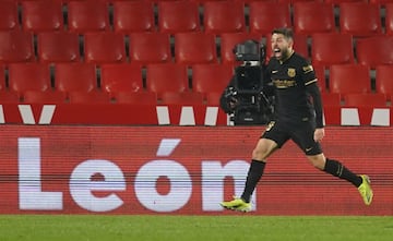 Jordi Alba empató en el minuto 91. 2-2.