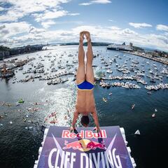 Red Bull Cliff Diving, en Oslo con la plataforma más larga de la historia