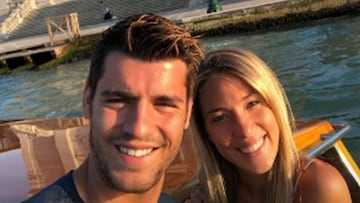 Morata y Alice Campello viajan a Venecia en su primer aniversario.