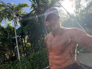 Los deportistas y famosos en Instagram