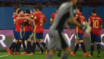 Resumen, resultado y goles del Espa&ntilde;a vs Corea del Norte.