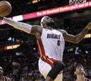 LeBron James y los Heat se exhibieron ante los Bulls