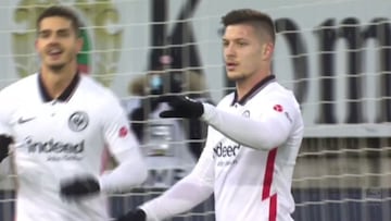 Jovic scores again for Eintracht Frankfurt