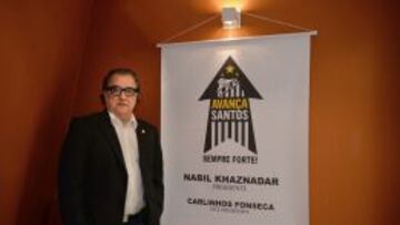 Nabil Khaznadar, el candidato a la presidencia del Santos