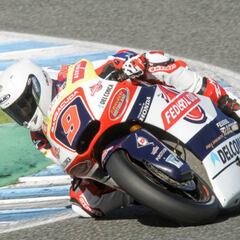 Nakagami vuelve a marcar el mejor tiempo de Moto2