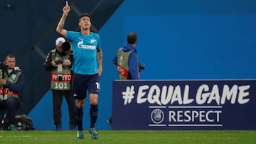 El Zenit derrota a la Real con gol de Rigoni y error de Rulli