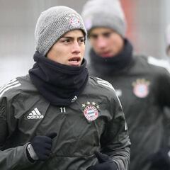 Heynckes: "James juega cada vez mejor, mañana será titular"