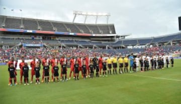 Las mejores imágenes del duelo entre Bolivia y Perú por Copa América en Orlando, Estados Unidos