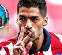 Luis Suárez hace un doblete en su debut con el Atlético de Madrid