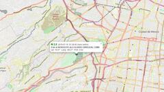 Sismo de 2.9 grados se produce con epicentro en &Aacute;lvaro Obreg&oacute;n