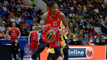 Will Clyburn, jugador del CSKA Moscú, durante el partido de cuartos contra el Fenerbahçe.