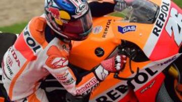 Dani Pedrosa no quiere entrar en polémicas y se dedica a lo que mejor sabe hacer: pilotar su Honda en MotoGP.