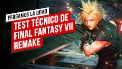 Demo Final Fantasy VII Remake: análisis de rendimiento
