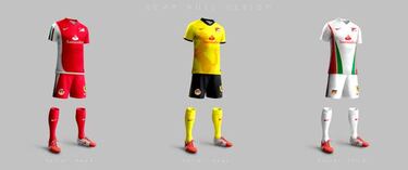 As¨ª ser¨ªan las camisetas de f¨²tbol de los equipos de F1