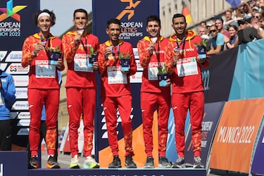 Doble medalla de Espa?a en marat¨®n