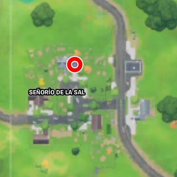 Ubicación del banco de mejora de armas de Señorío de la Sal