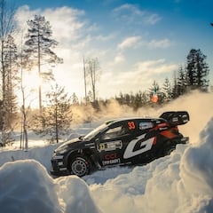Victoria de infarto de Elfyn Evans en Suecia