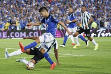 Millonarios recibió a Nacional en el estadio El Campín en el partido más importante de la jornada 18 de la Liga Postobón. Camilo Vargas fue la figura del compromiso.