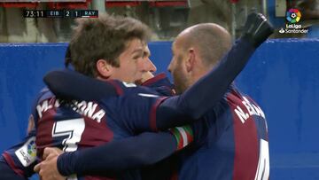 Resumen y goles del Eibar vs. Rayo de la Liga Santander